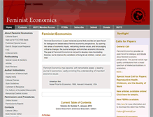 Tablet Screenshot of feministeconomics.org